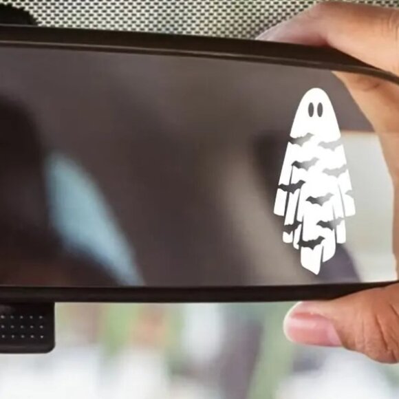 Ghost with Bats decal sticker - Picture 2 of 4